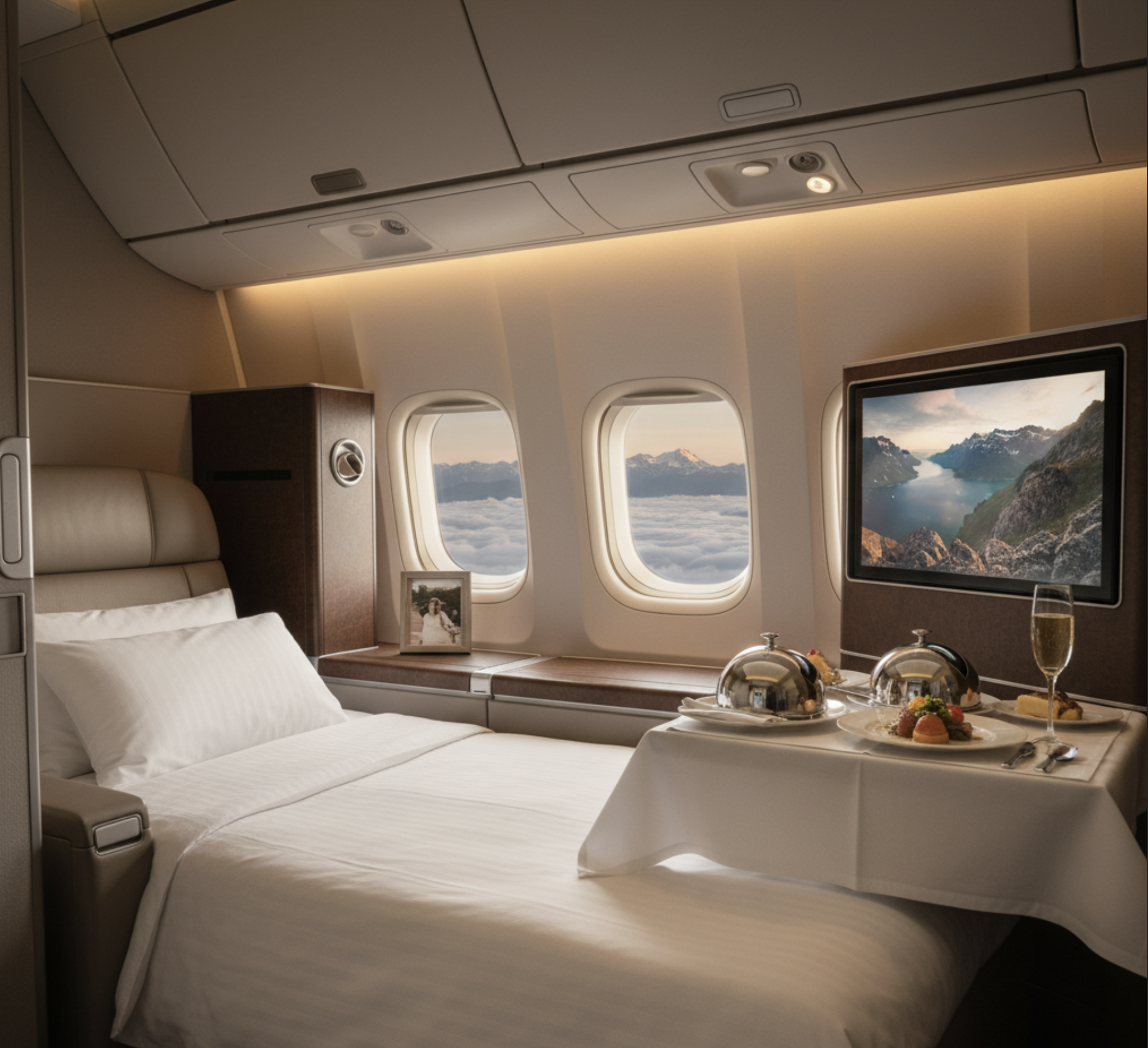 First and Business Airfare